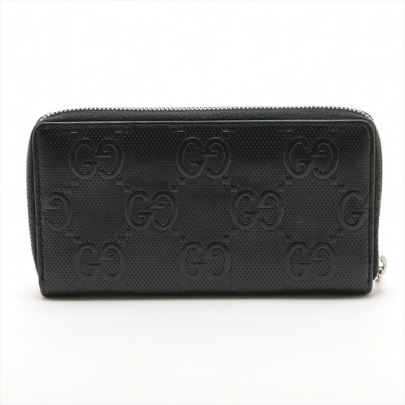 GUCCI GG leather zip wallet long - Picture 2 of 8